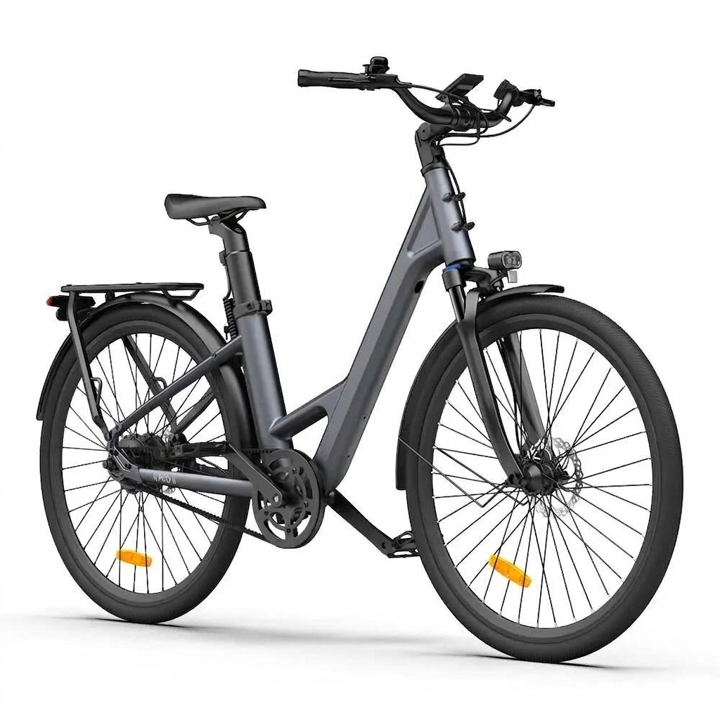 Step-through city electric bike